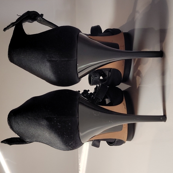 BCBGMAXAZRIA women shoes &hells Estella leather Sole 8B 38 - Picture 7 of 7